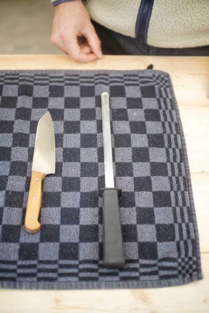 Fusil en céramique pour aiguiser ses couteaux